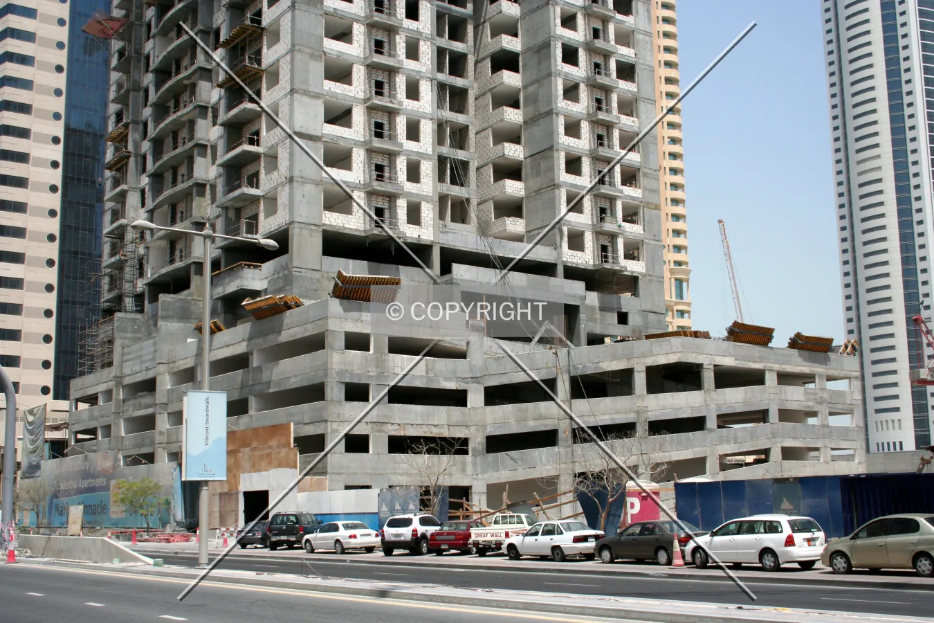 View of the base