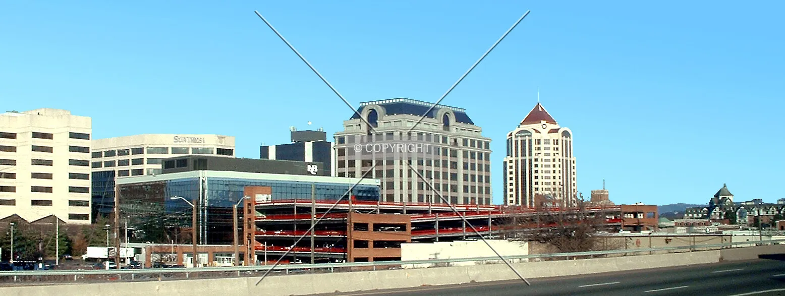 View from the southeast