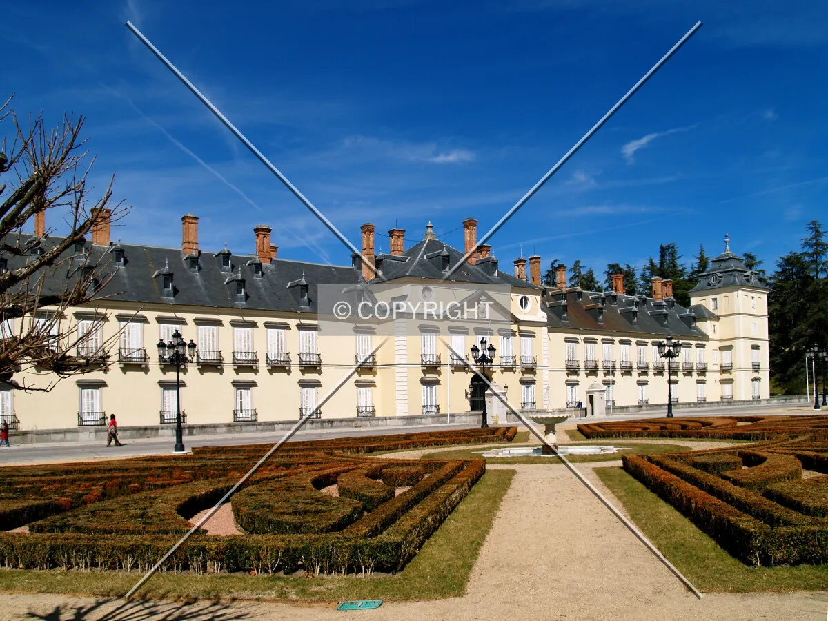 As seen from the garden