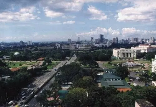 View over the city