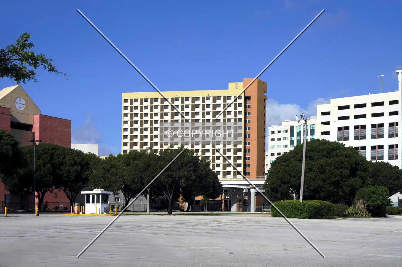 View from the northeast