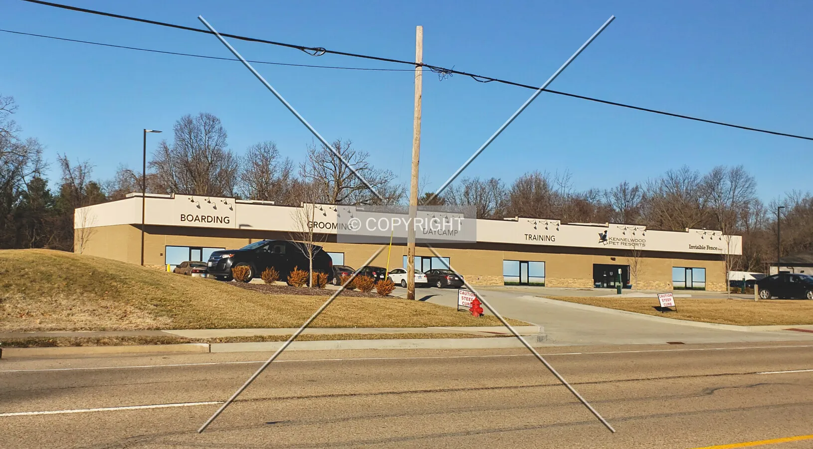 View from the southeast; January 9, 2019