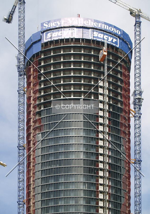 Top floors from the west