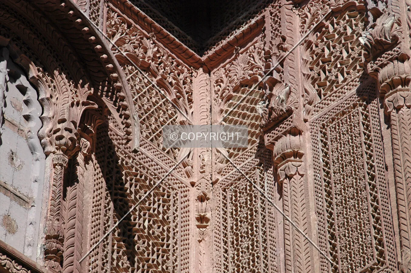Window screen detail