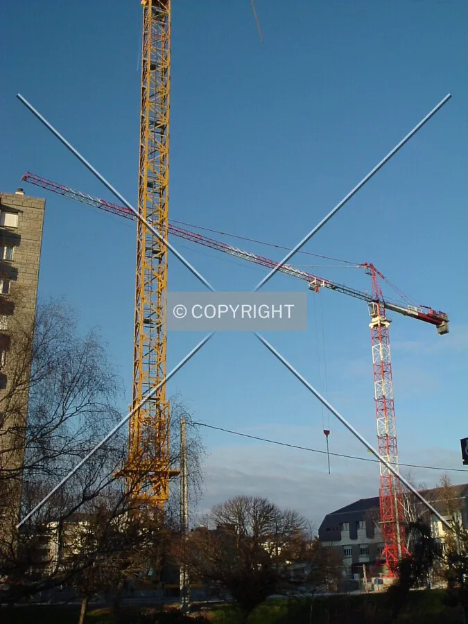 Emplacement du futur immeuble