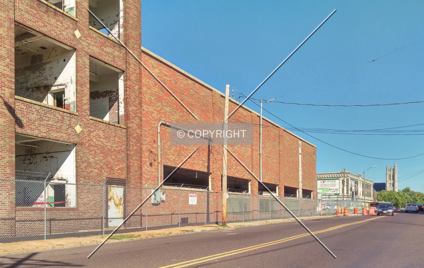 View from the southwest; August 25, 2015