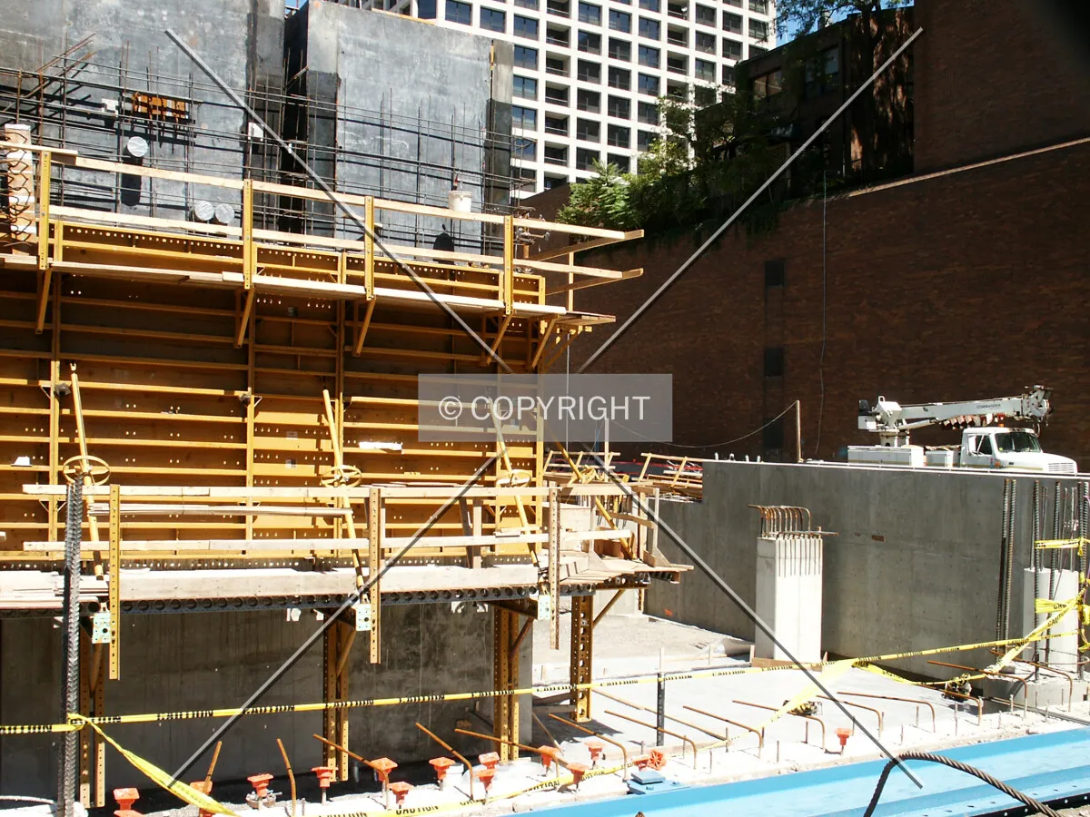 Core and southeast section of the site