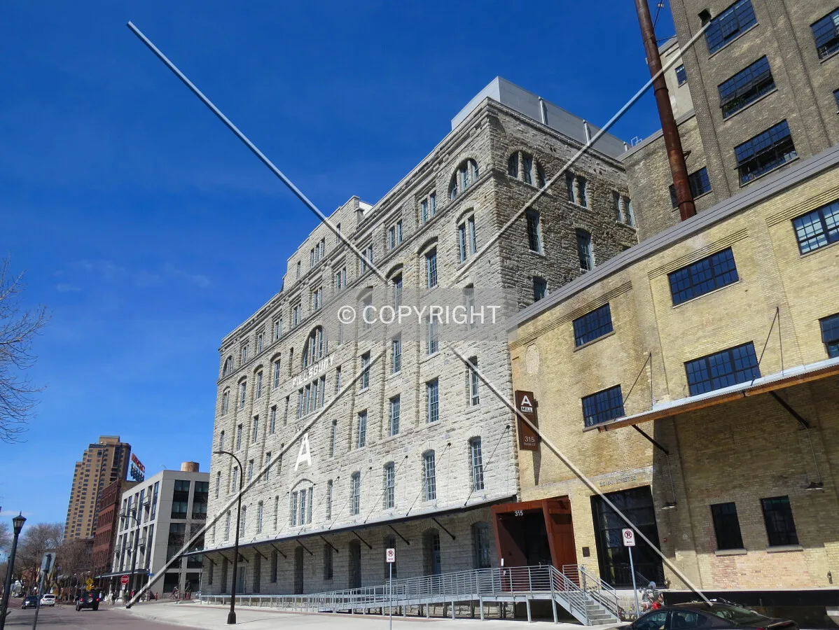 View to the northwest across Main Street SE