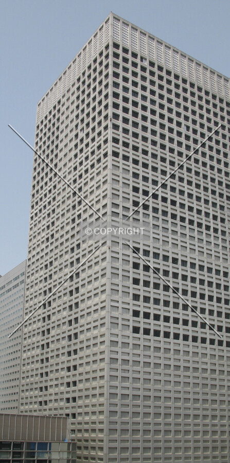 View from the east