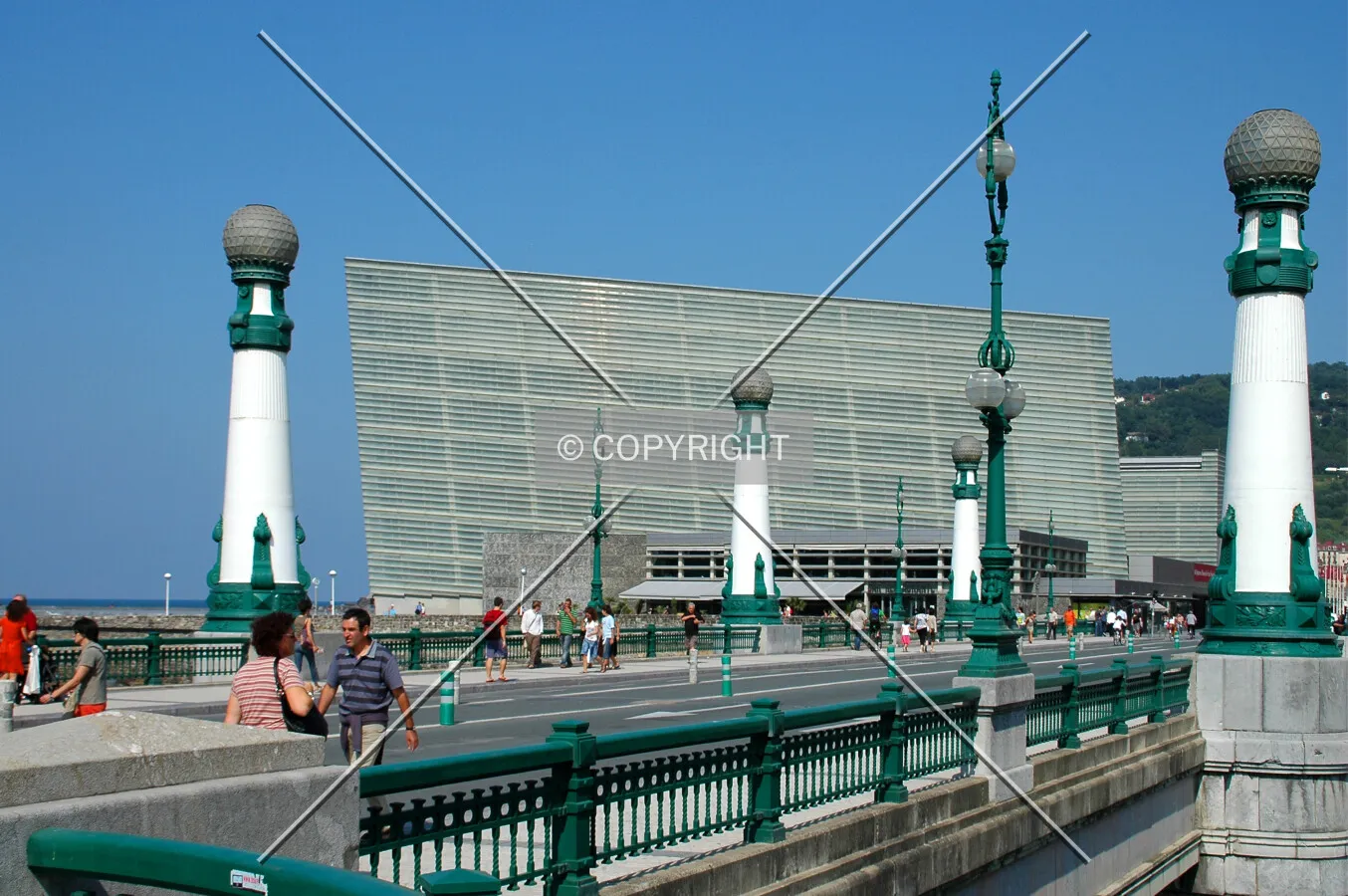 As seen from Puente de Zurriola