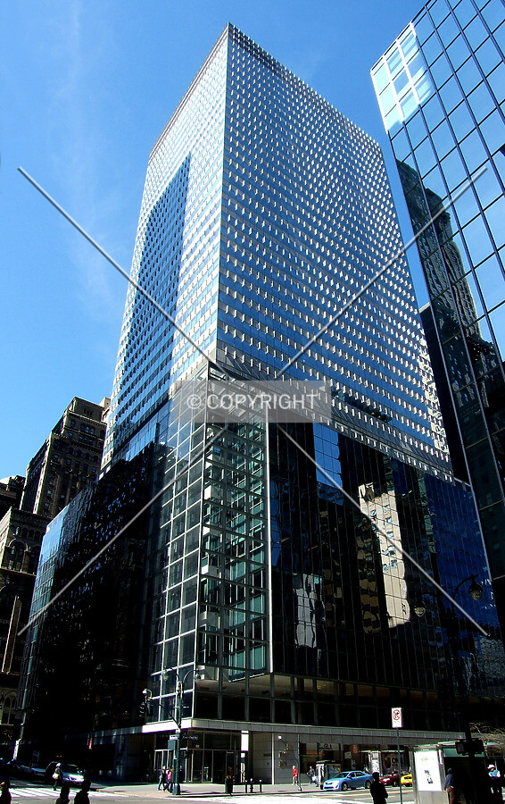 View from the northeast on Madison Avenue