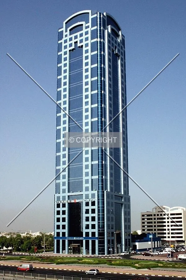 Eastern view across Sheikh Zayed Road