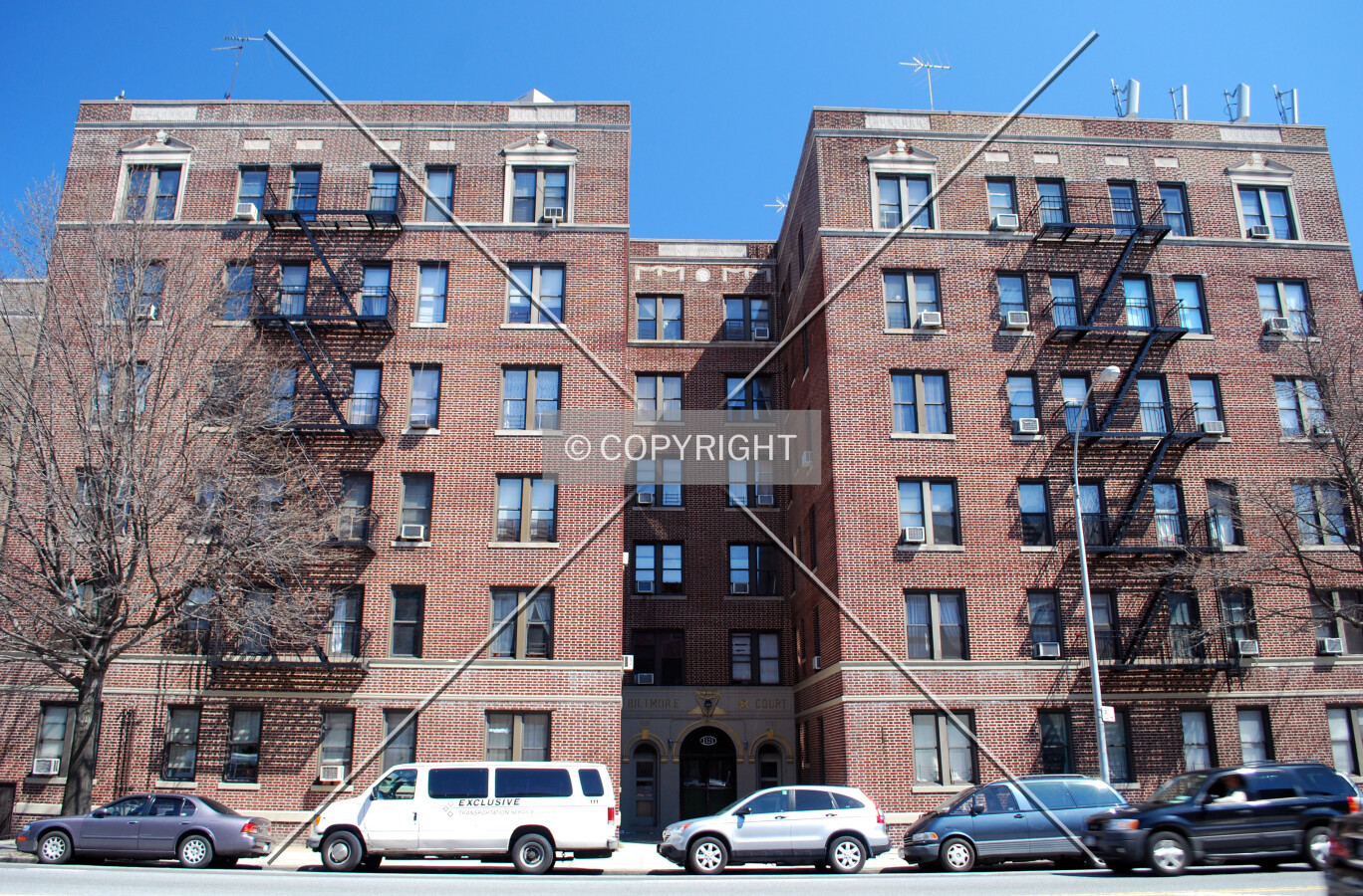 Viewed from Ocean Avenue