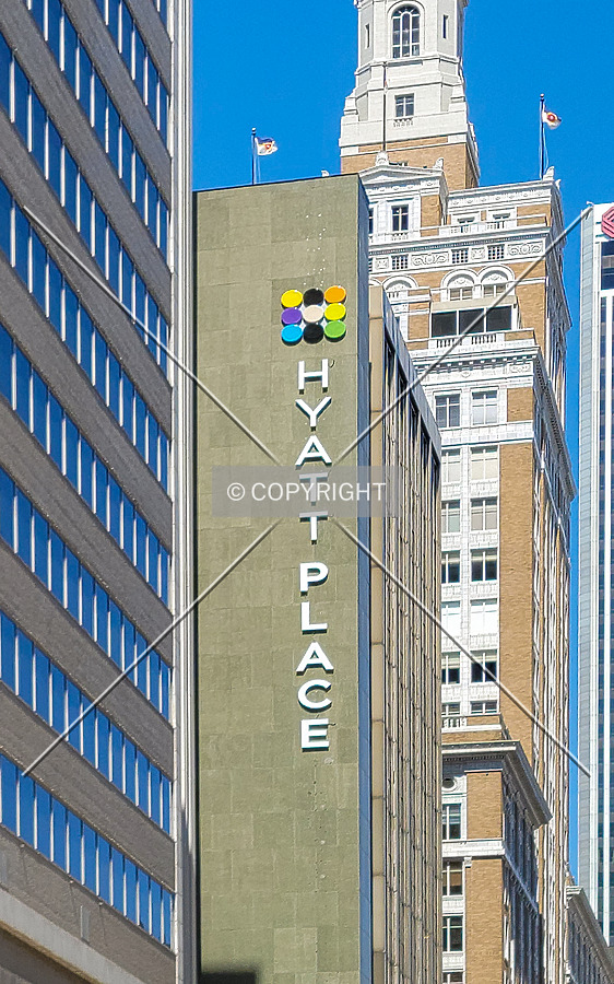 Logo on the southeast corner; April 2, 2021