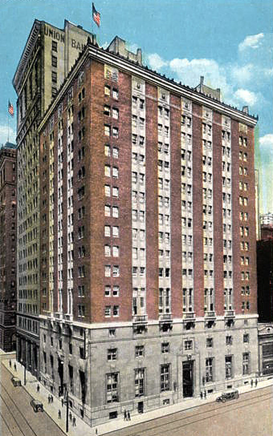 Vintage view from the southwest
