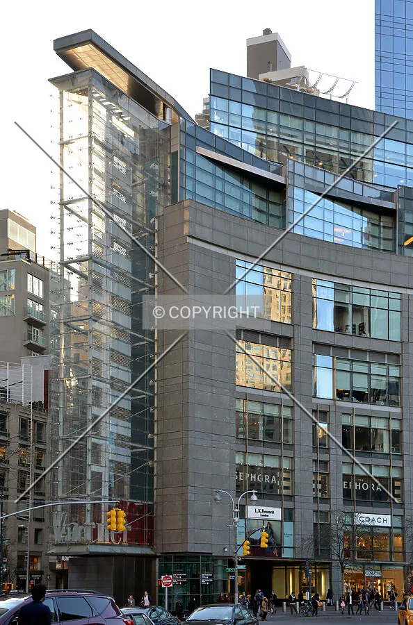 View from the east on Columbus Circle