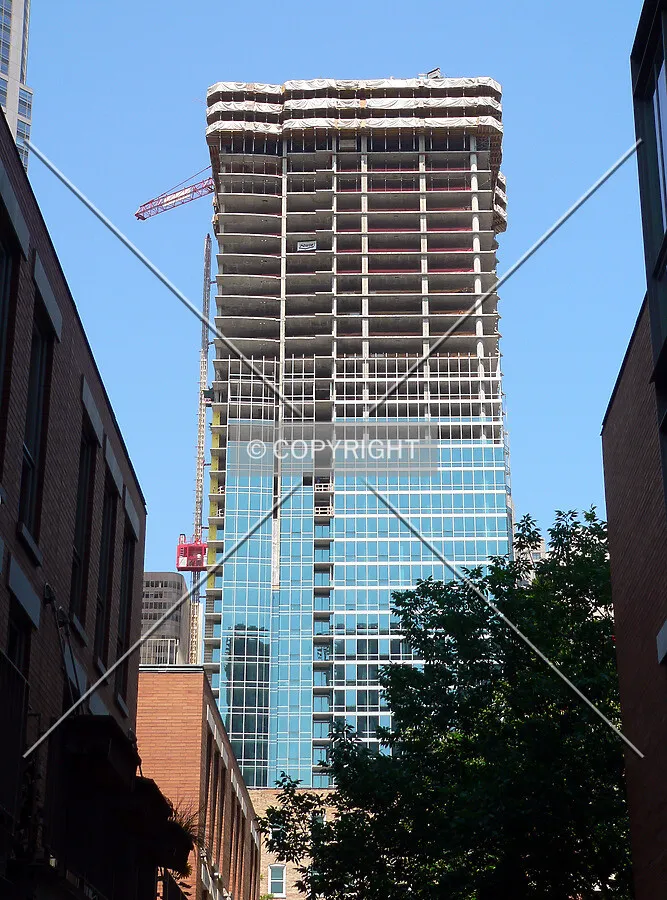 View to the north from North Water Street