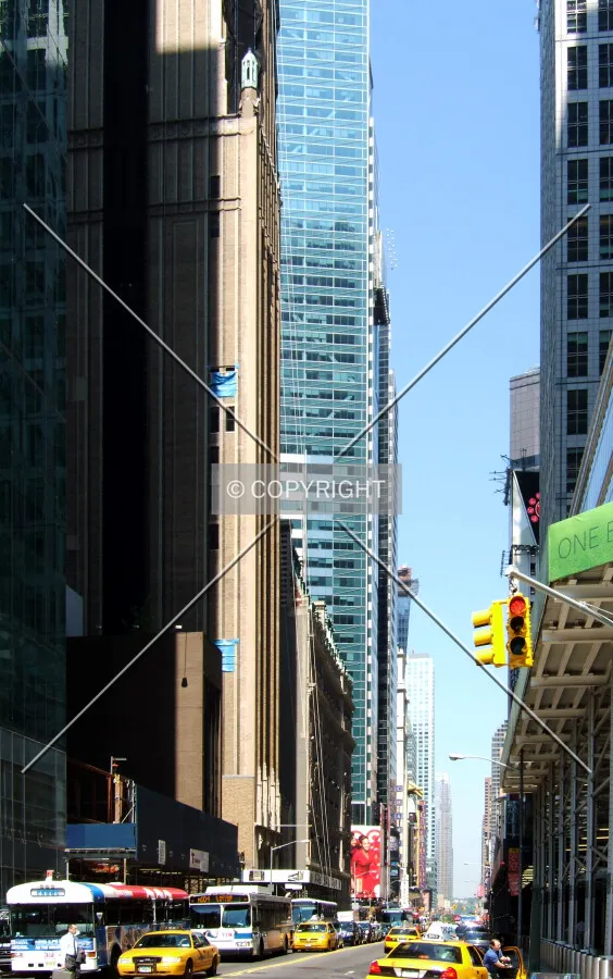 View from the southeast at 6th Avenue