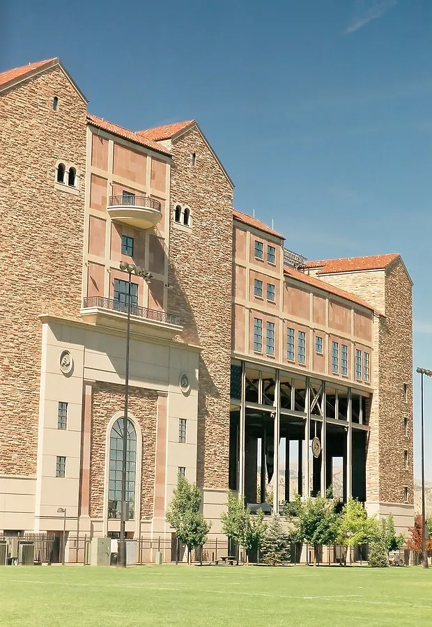 View from the southeast