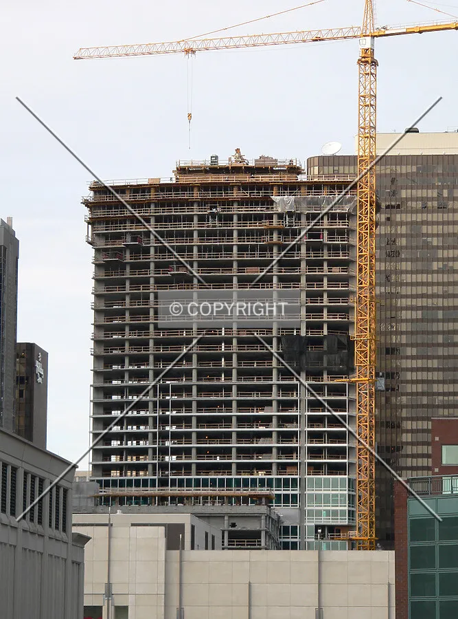 View to the north from Wacker Drive