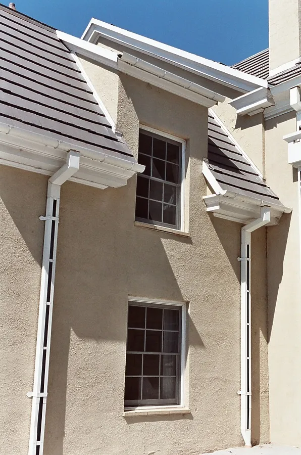 View of the roofline