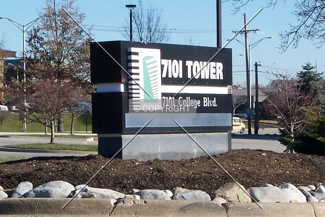 View of building sign