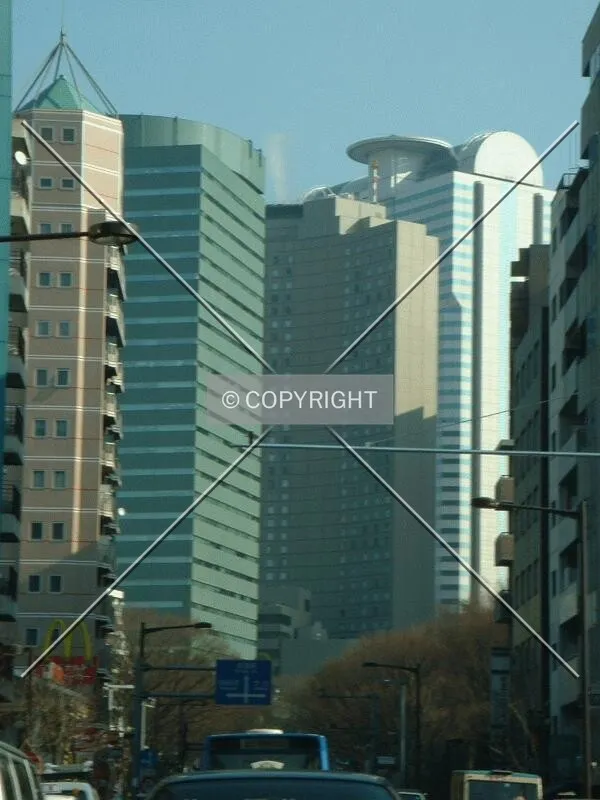 Looking towards Shinjuku