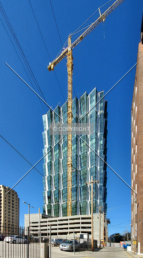 Northeast view; March 5, 2020