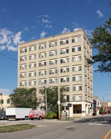 View from the southwest