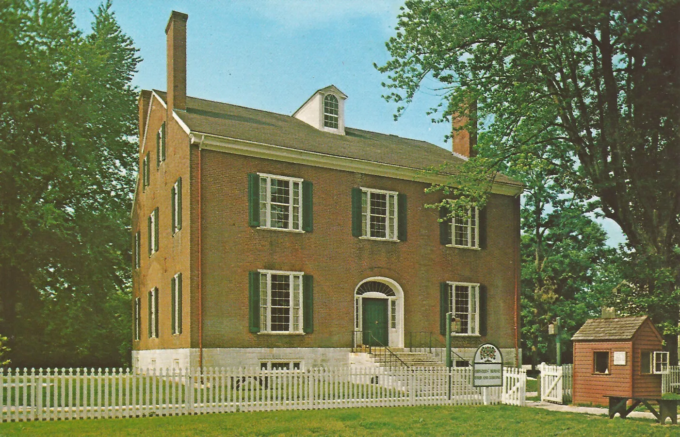 Vintage view from the northeast