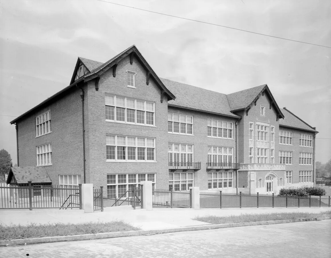 Vintage view in 1931