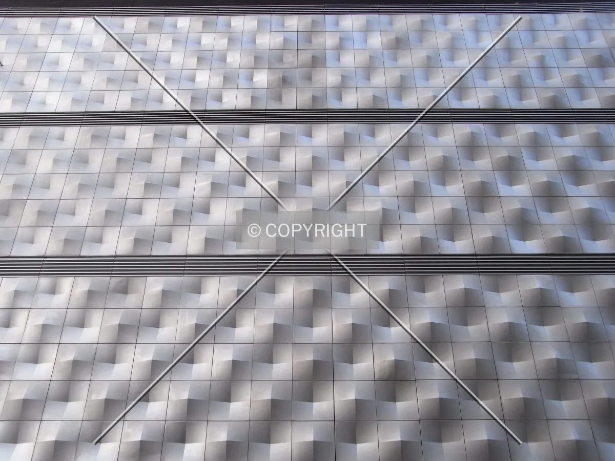 Aluminum facade at Höfe am Brühl