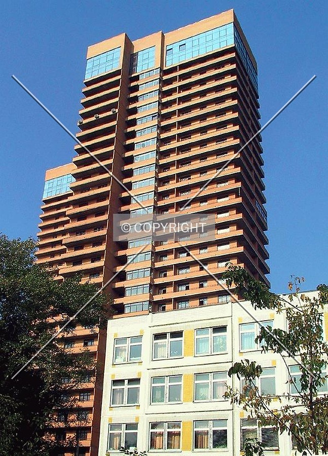 Looking up the southeast end