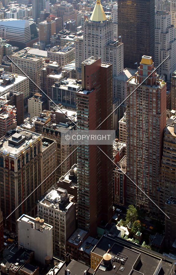 Looking south from the Empire State Building