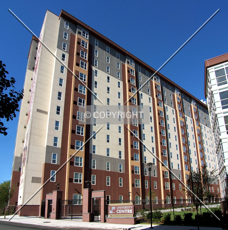 View from the northeast on Lock Street