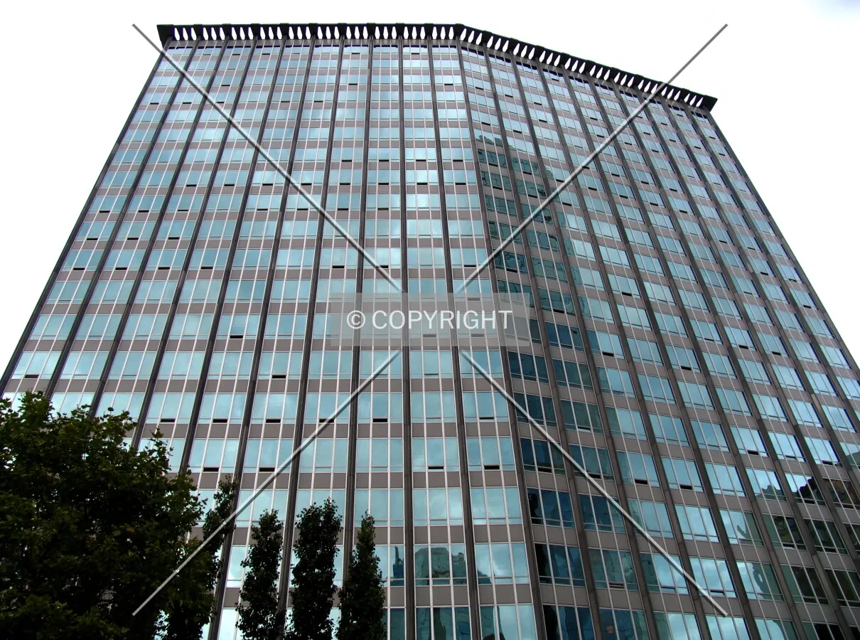 Looking up the southwest side from Nelson Street
