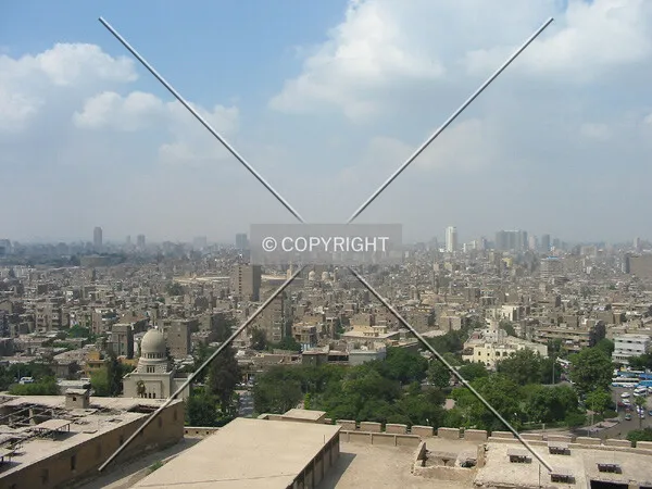 View over Old Cairo from the Citadel