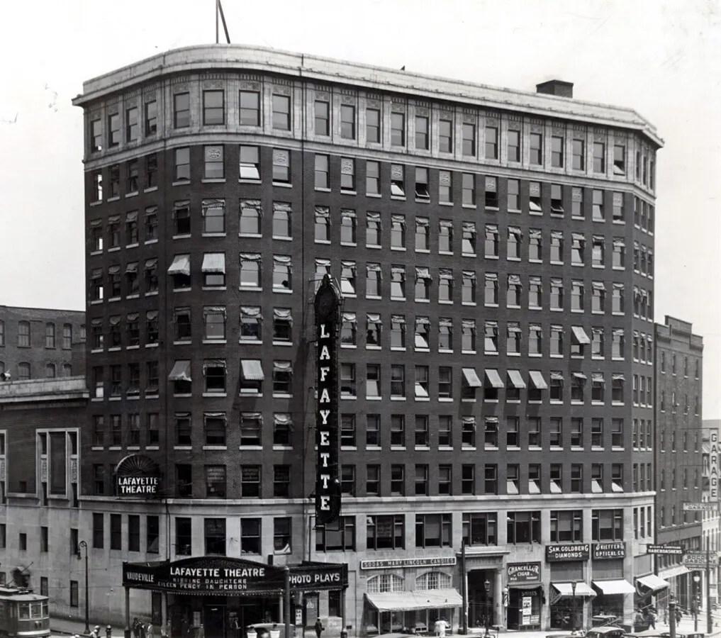View from the southwest