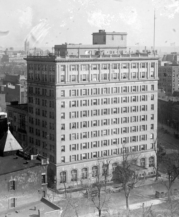 View from the northwest