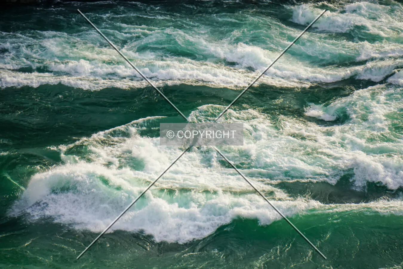 Looking out at the Niagara River; May 23, 2020