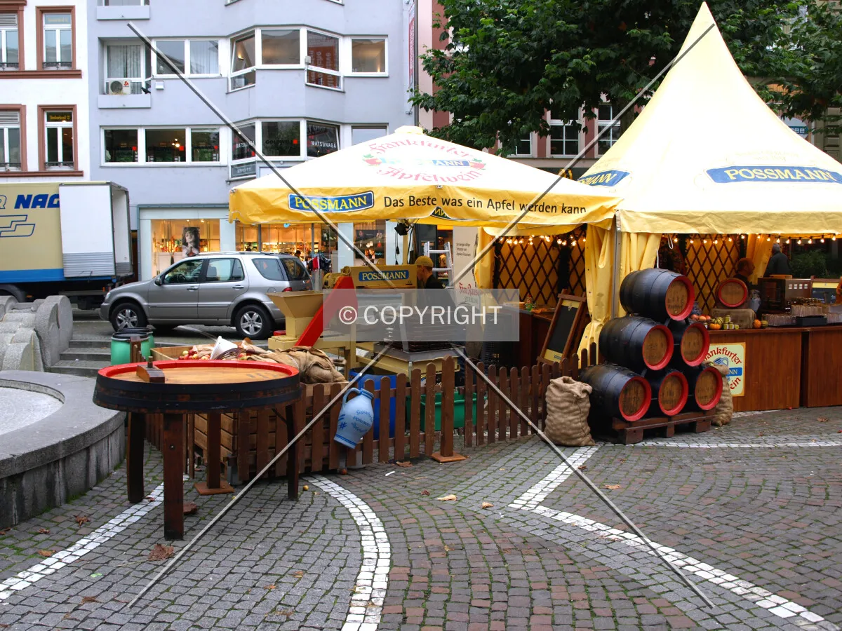 Apple wine a popular drink in Frankfurt