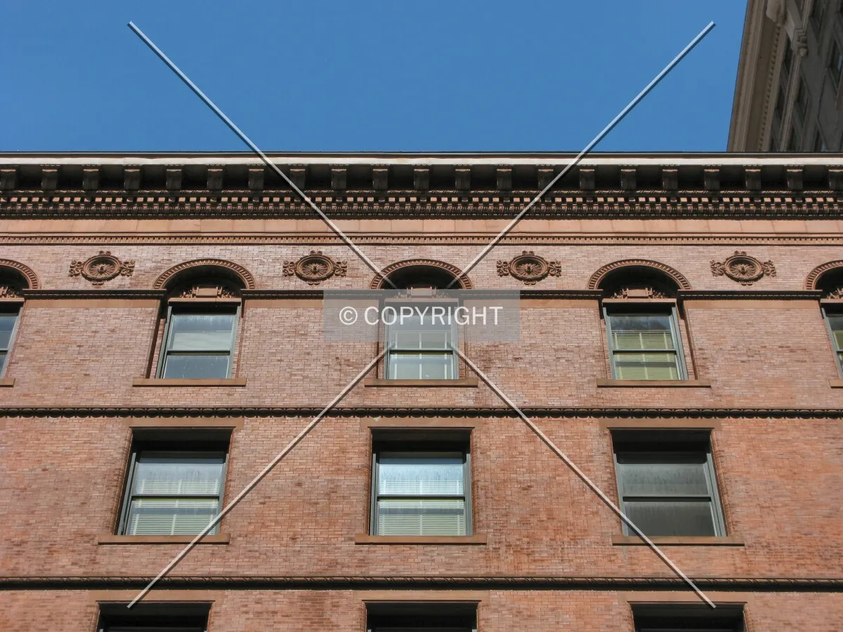 Looking up from North Robert Street