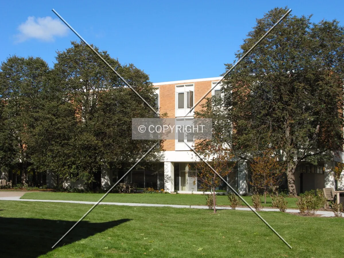 View to the northwest from the east end of the Graebner Chapel
