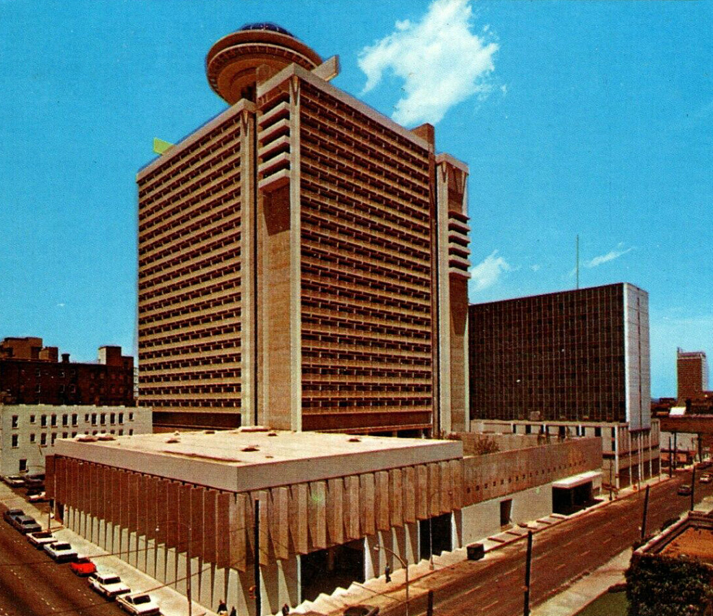 Vintage view from the southeast