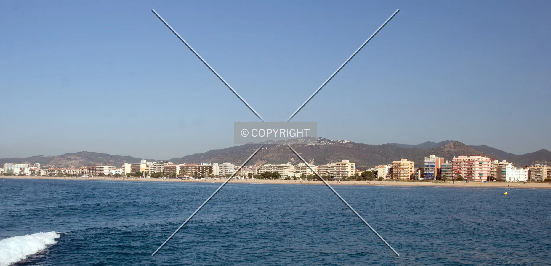 View from the sea