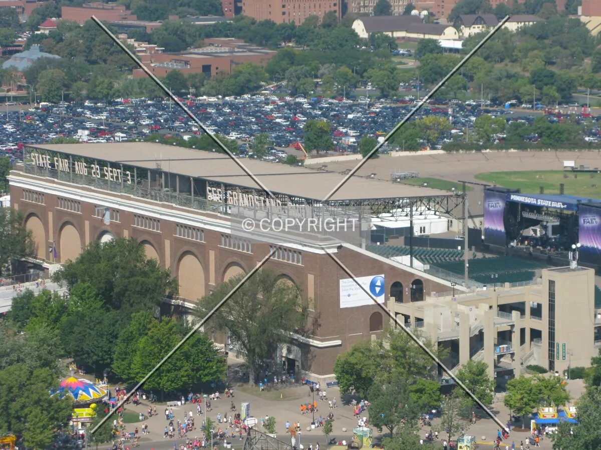 Aerial view from the Space Tower