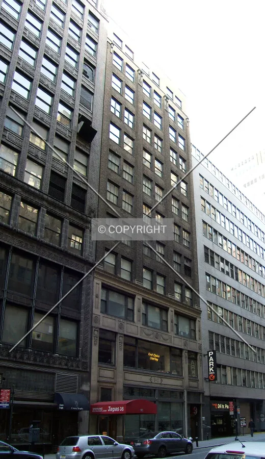 View from the southwest on 38th Street