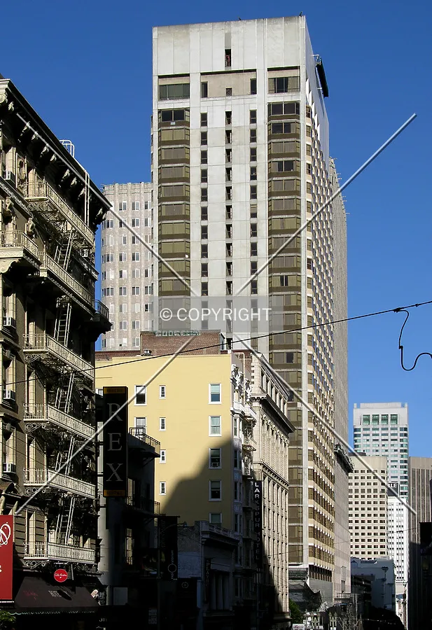 From Sutter Street to the west