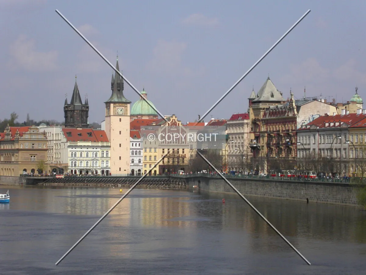 River side by the Old Town