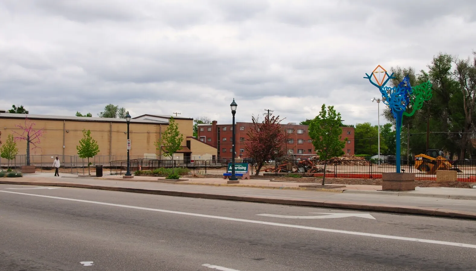 View from the southwest